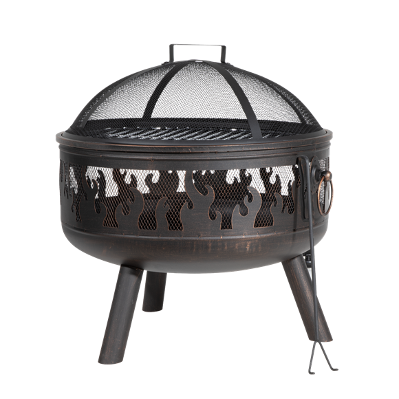 Sealey Dellonda Deluxe Fire Pit Fireplace Outdoor Patio Heater, DG117
