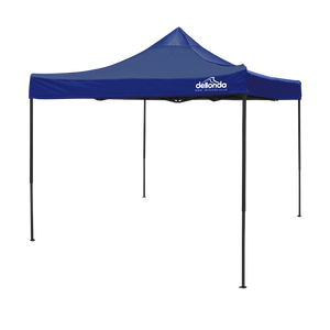 Sealey | Dellonda Premium 3 x 3m Pop-Up Gazebo, PVC Coated, Water Resistant Fabric, Supplied with Carry Bag, Rope, Stakes & Weight Bags - Blue Canopy - DG131