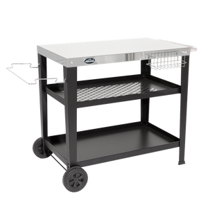 Sealey | Dellonda Plancha Trolley with Utensil Holder - Stainless Steel Top - DG263