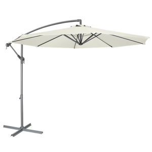 Sealey | Dellonda Banana Parasol with Cover 3m - Cream - DG265