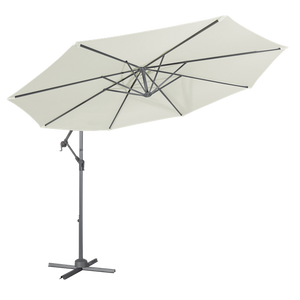 Sealey | Dellonda Banana Parasol with Cover 3m - Cream - DG265