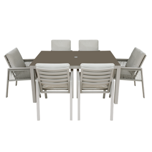 Sealey | Dellonda Fusion Outdoor Dining Set 7pc - DG274