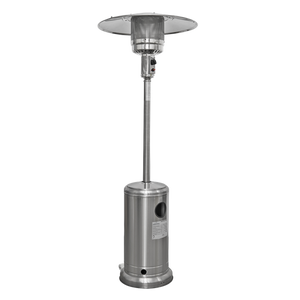 Sealey | Dellonda 13kW Stainless Steel Commercial Gas Outdoor Garden Patio Heater, Wheels - DG2