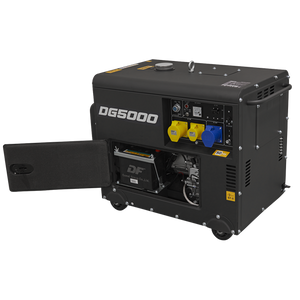 Sealey | 5000W Generator 4-Stroke Engine 110/230V - DG5000