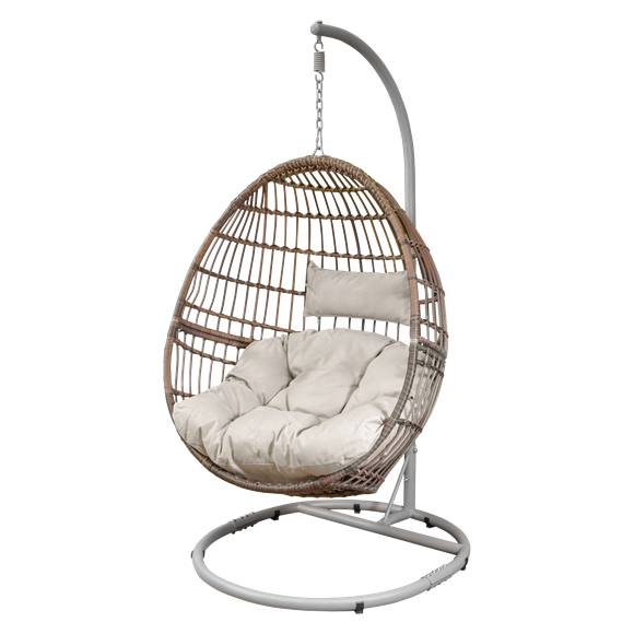 Sealey | Dellonda Single Swinging Egg Chair with Cushion - DG60