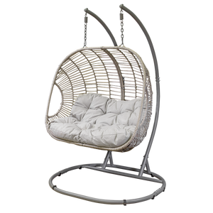 Sealey | Dellonda Double Swinging Egg Chair with Cushion - DG61