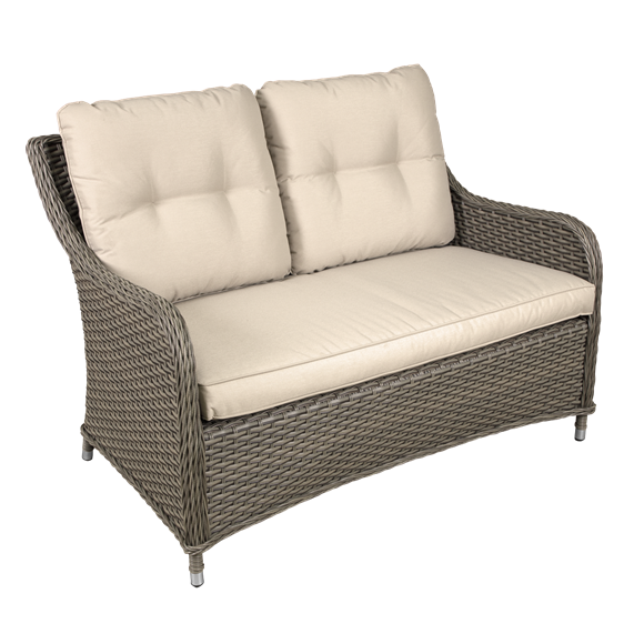 Sealey | Dellonda Chester Rattan Wicker Outdoor 2-Seater Sofa - DG70