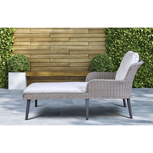 Sealey | Dellonda Buxton Rattan Wicker Outdoor Sun Lounger - DG74