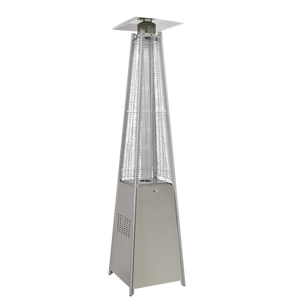 Sealey | Dellonda 13kW Pyramid Gas Patio Heater 13kW Commercial/Garden Use - Stainless Steel - DG99