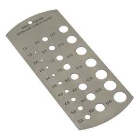 Drill Gauge Metric 1-13mm - DGM1 - Farming Parts