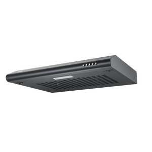 Baridi Visor Cooker Hood Extractor Fan 60cm - Black - SE-DH107