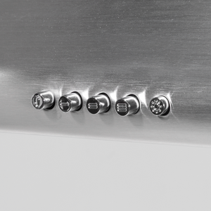Baridi Visor Cooker Hood Extractor Fan 60cm - Stainless Steel - SE-DH108