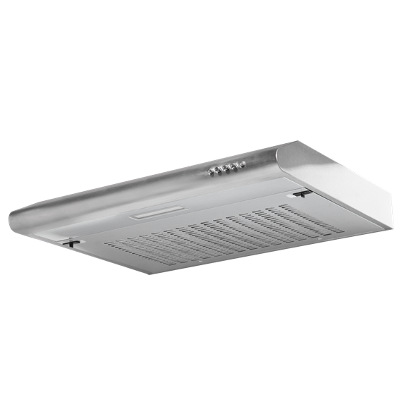 Baridi Visor Cooker Hood Extractor Fan 60cm - Stainless Steel - SE-DH108