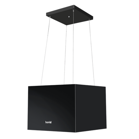 Sealey Baridi Square Island Cooker Hood 40cm Black SE DH109