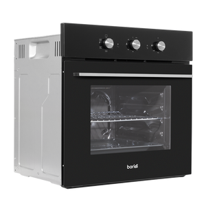 Baridi Built-In 5-Function Fan Assisted Oven with Timer 60cm, 55L Capacity - Black - SE-DH110