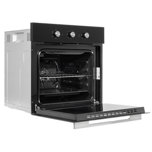 Baridi Built-In 5-Function Fan Assisted Oven with Timer 60cm, 55L Capacity - Black - SE-DH110