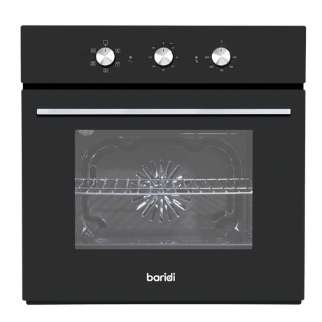 Sealey Baridi Built 5 Function Fan Assisted Oven Timer 60cm, 55L DH110