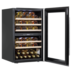 Baridi 57 Bottle Dual Zone Wine Fridge & Cooler 60cm - SE-DH118
