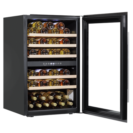 Sealey Baridi 57 Bottle Dual Zone Wine Fridge & Cooler 60cm SE DH118