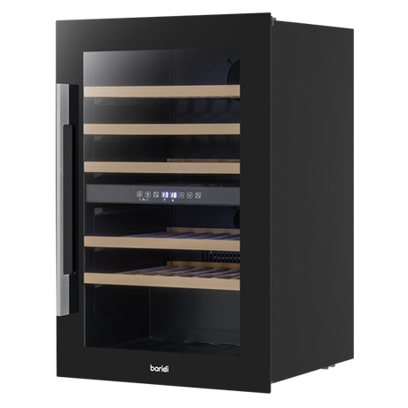 Baridi 57 Bottle Dual Zone Wine Fridge & Cooler 60cm - SE-DH118