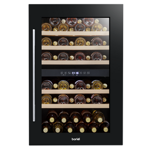 Baridi 57 Bottle Dual Zone Wine Fridge & Cooler 60cm - SE-DH118
