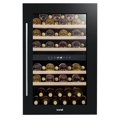Sealey Baridi 57 Bottle Dual Zone Wine Fridge & Cooler 60cm SE DH118