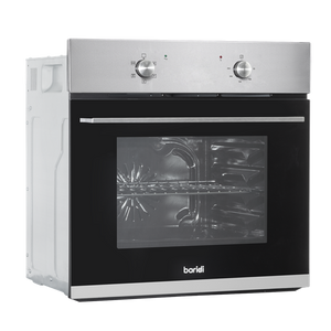 Sealey | Baridi Integrated Fan-Assisted Electric Oven 60cm 55L Capacity - Black/Stainless Steel - DH125