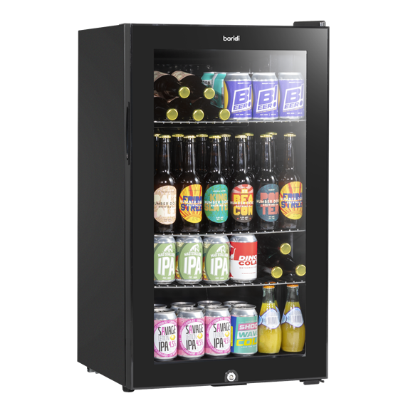 Sealey | Baridi Wine, Beer & Drinks Fridge 85L Capacity - Black - DH13