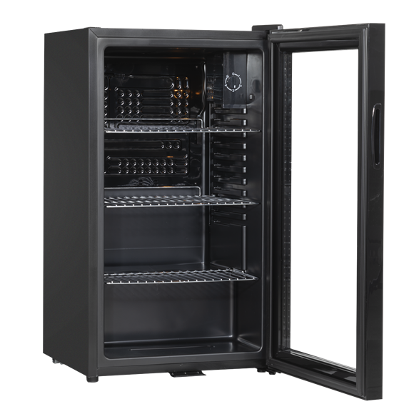 Sealey | Baridi Wine, Beer & Drinks Fridge 85L Capacity - Black - DH13