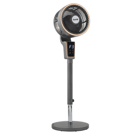 Sealey Baridi Pedestal Fan Remote Control & 12hr Timer 12" Grey DH141