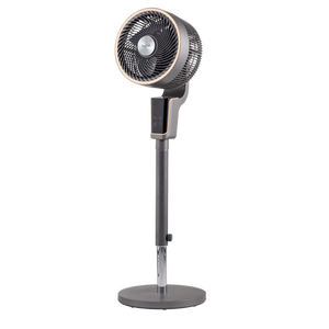 Baridi Pedestal Fan with Remote Control & 12hr Timer 12" - Grey - SE-DH141