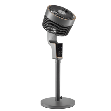 Sealey Baridi Pedestal Fan Remote Control & 12hr Timer 12" Grey DH141
