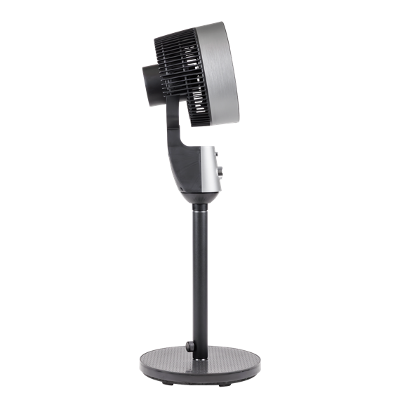 Baridi Pedestal Fan with Manual Control 10" - Grey - SE-DH142