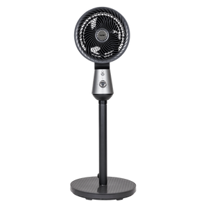 Baridi Pedestal Fan with Manual Control 10" - Grey - SE-DH142