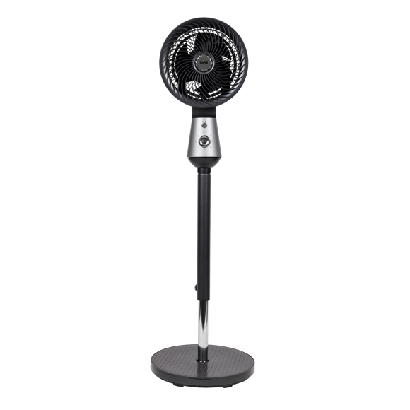 Baridi Pedestal Fan with Manual Control 10" - Grey - SE-DH142