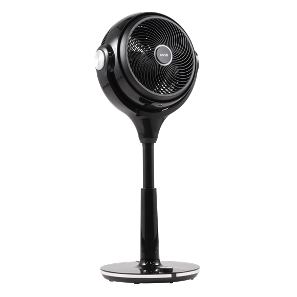 Baridi Pedestal Fan with Remote Control 10" - Black - SE-DH143