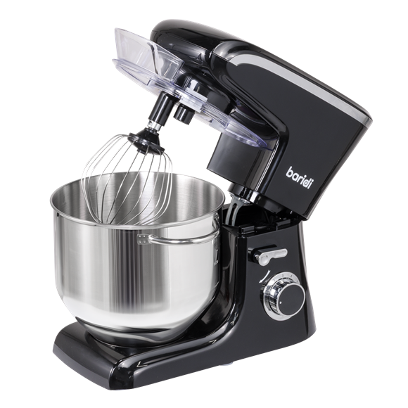 Sealey Baridi 1800W Stand Mixer with Accessories 8L Black SE DH174