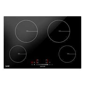 Sealey | Baridi Integrated Induction Hob with 4 Cooking Zones 77cm 7200W Output - DH179