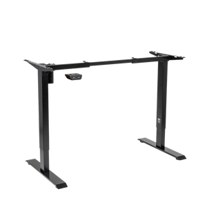 Sealey | Dellonda Single Motor Ultra-Quiet Adjustable-Height Desk Frame 70kg Capacity - Black - DH17