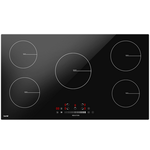 Sealey | Baridi Integrated Induction Hob with 5 Cooking Zones 90cm 9300W Output - DH180