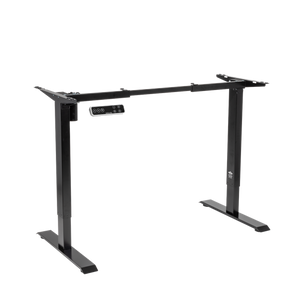 Sealey | Dellonda Single Motor Ultra-Quiet Adjustable-Height Desk Frame with Digital Control Panel 70kg Capacity - Black - DH18