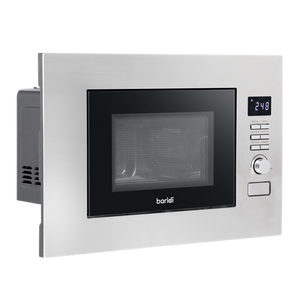 Sealey | Baridi Integrated Microwave Oven 20L Capacity 900W - Stainless Steel - DH196