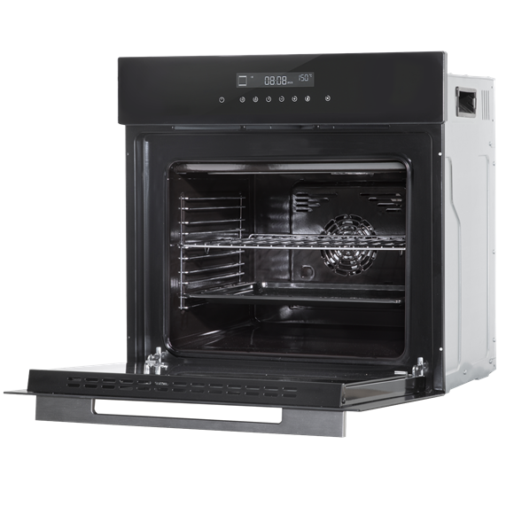 Sealey | Baridi Integrated Fan-Assisted Electric Oven 60cm 72L Capacity - Black - DH199