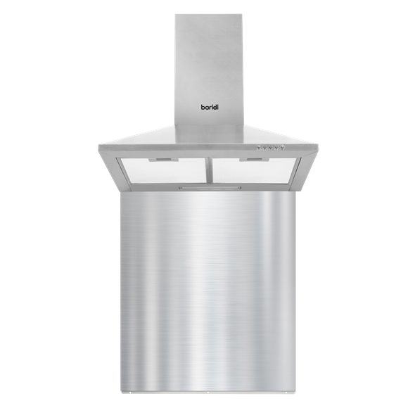 Sealey | Baridi Cooker Hood with Carbon Filters & Splashback 60cm - Stainless Steel - DH207