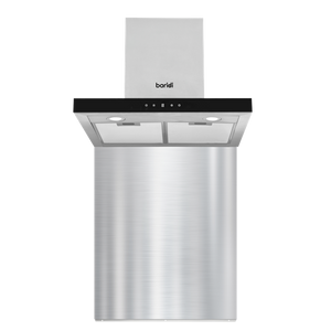 Sealey | Baridi T-Shape Chimney Cooker Hood with Carbon Filters & Splashback 60cm - Stainless Steel - DH209