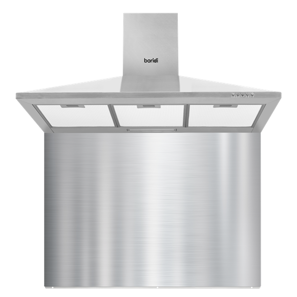 Sealey | Baridi Cooker Hood with Carbon Filters & Splashback 90cm - Stainless Steel - DH211