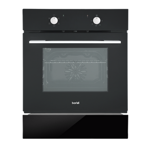 Sealey | Baridi Integrated Fan-Assisted Electric Oven 60cm 55L Capacity with Warming Drawer - Black - DH232