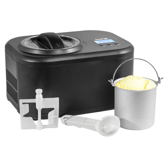 Sealey | Baridi Automatic Churning Ice Cream Machine 1L - Black - DH238