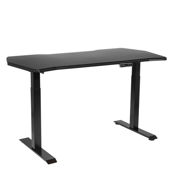 Sealey | Dellonda Carbon Electric Height Adjustable Standing Desk, 1400 x 700mm Dual Motor 100kg - DH241