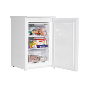 Baridi 55cm Undercounter Freezer with Adjustable Thermostat 85L - White - SE-DH250